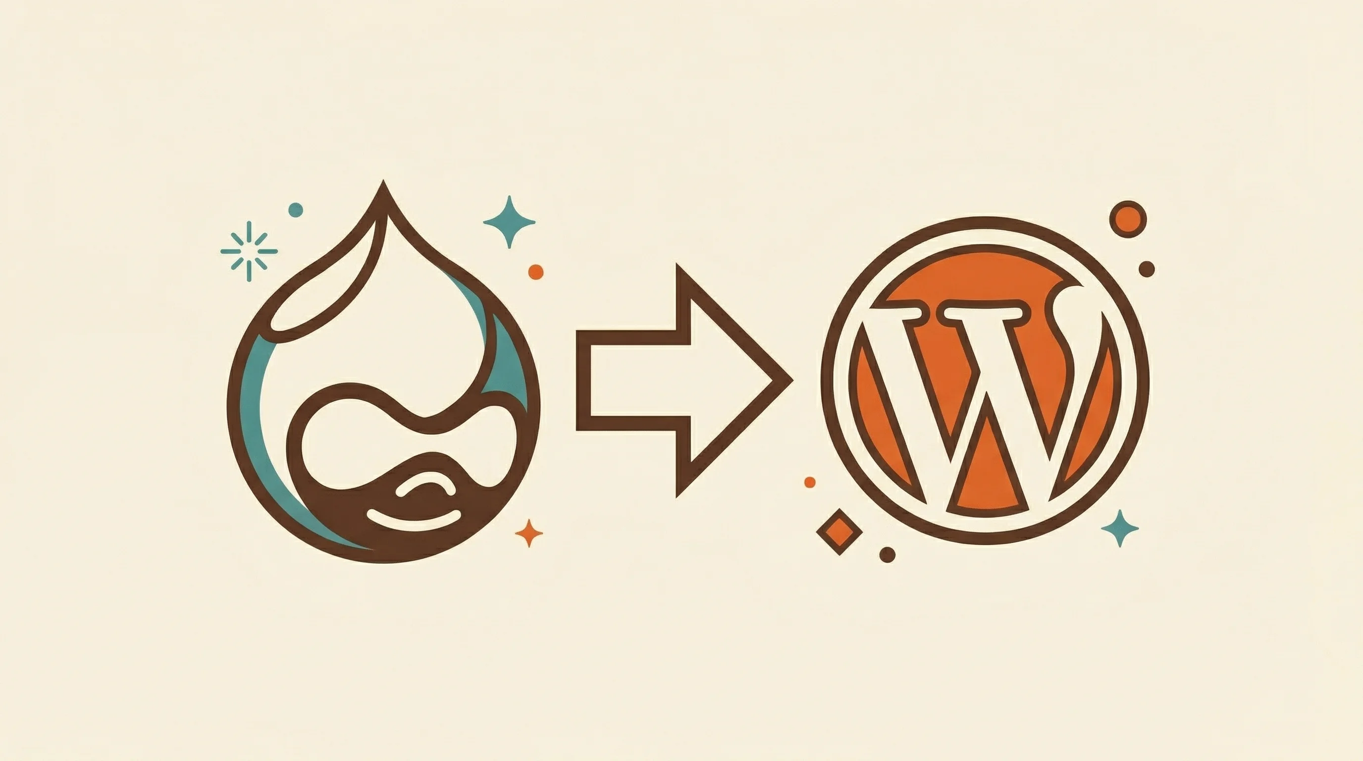 Drupal to WordPress migration decision guide
