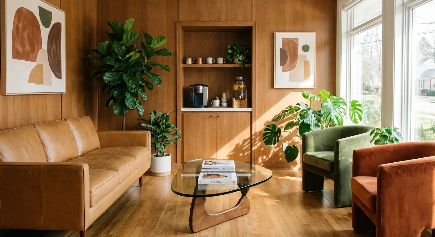 Comfortable waiting area