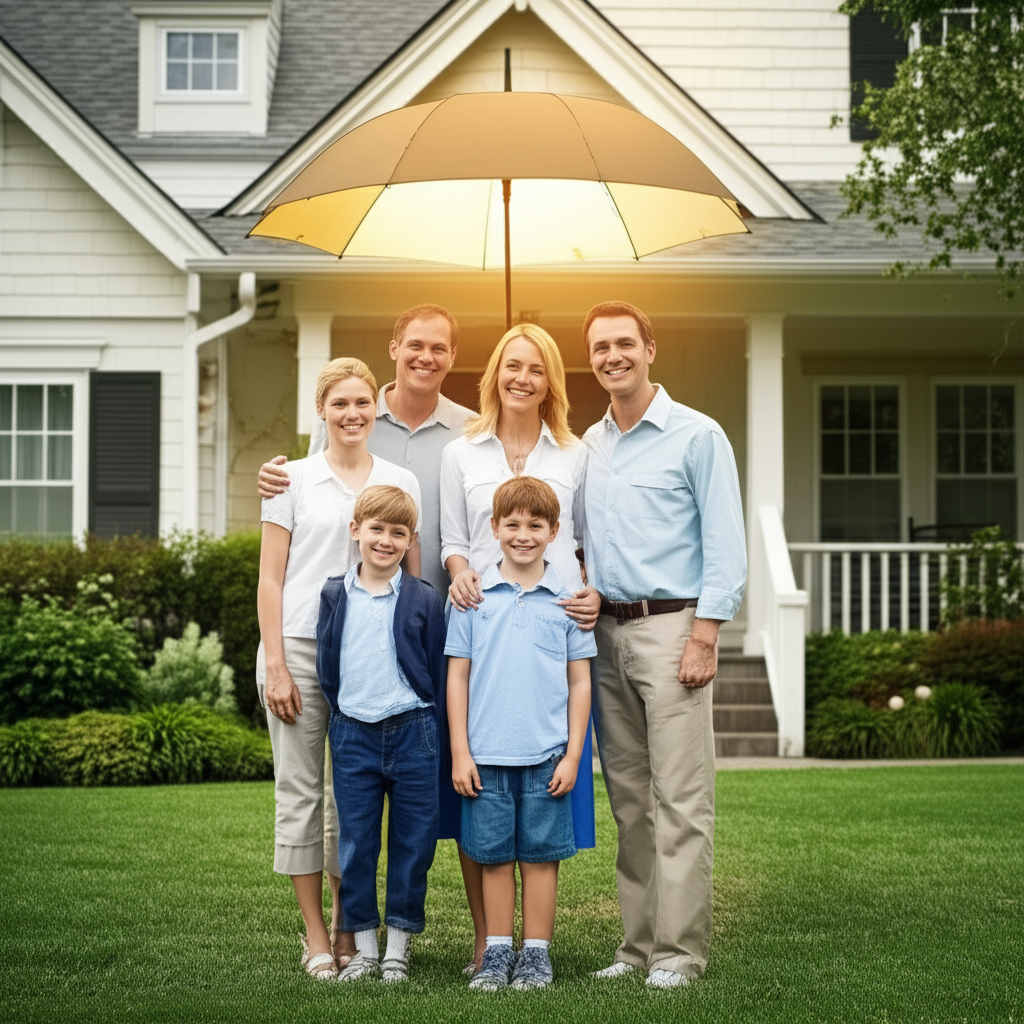 Family protected by Louisville Insurance Group