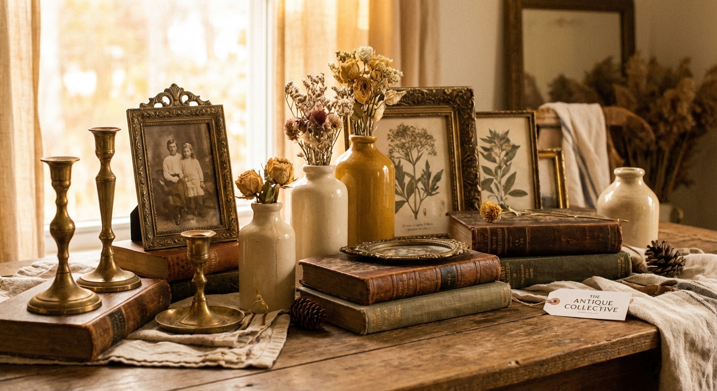 Vintage home decor collection