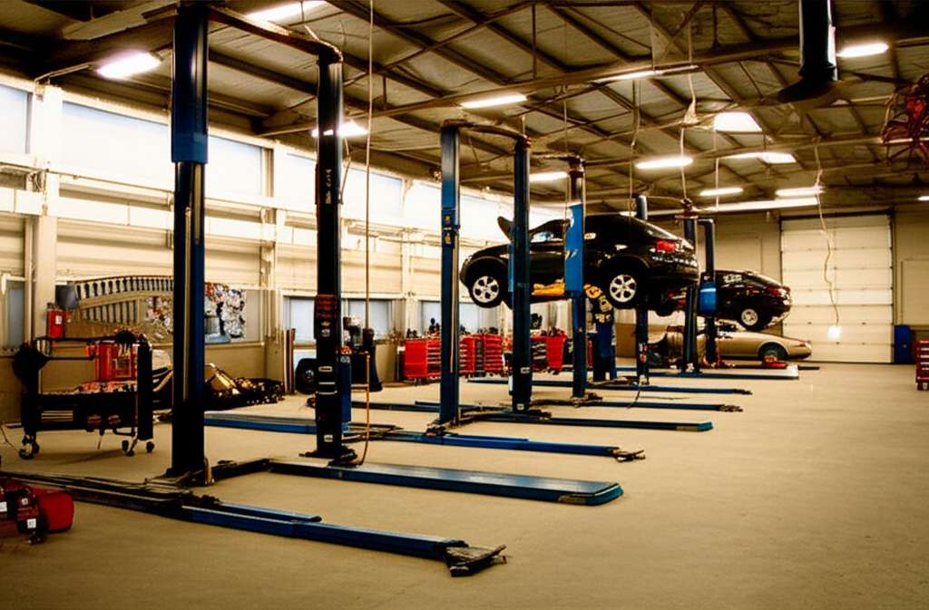 St. Matthews Auto service bay