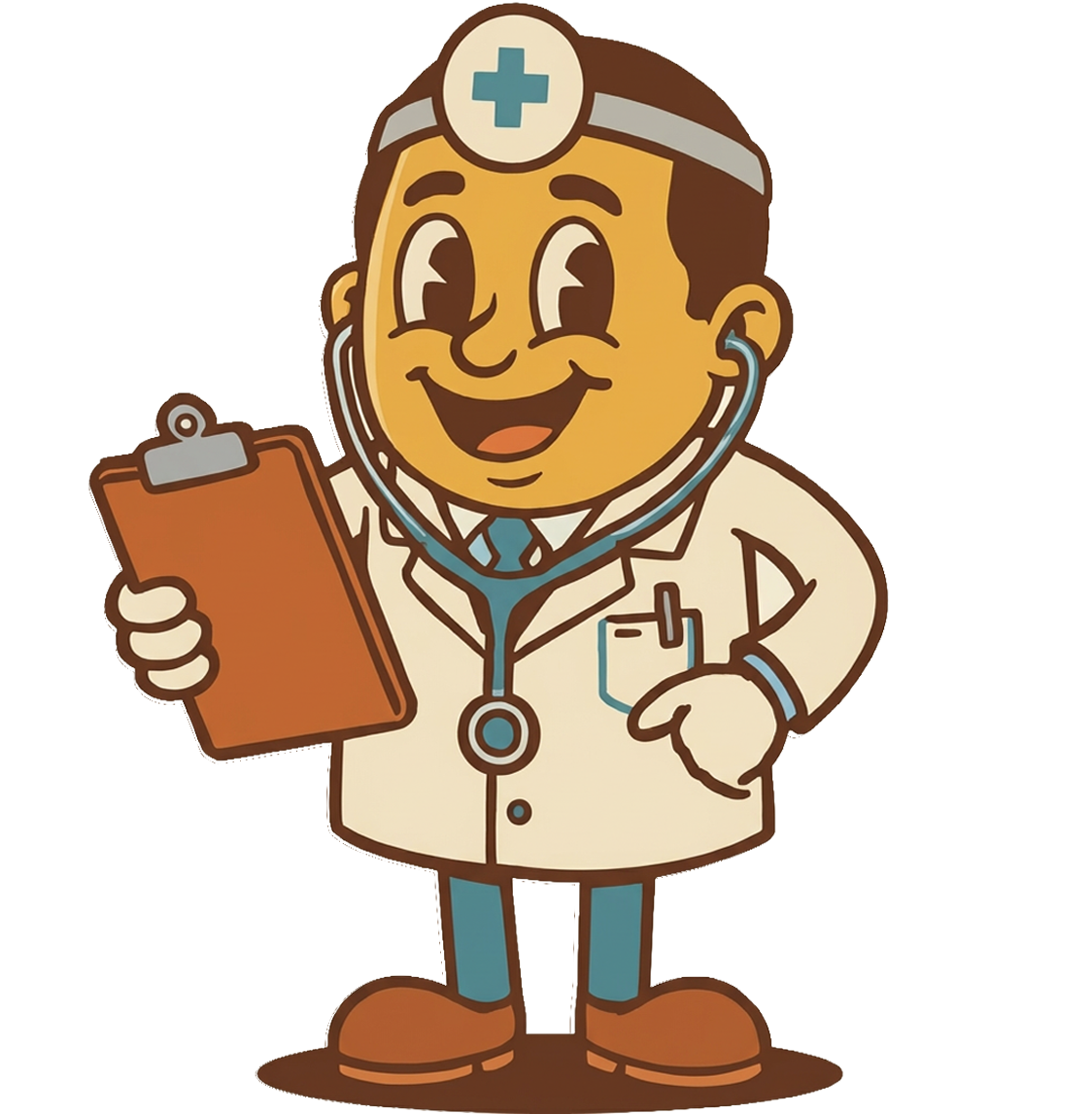 Louisville Web Guy healthcare mascot