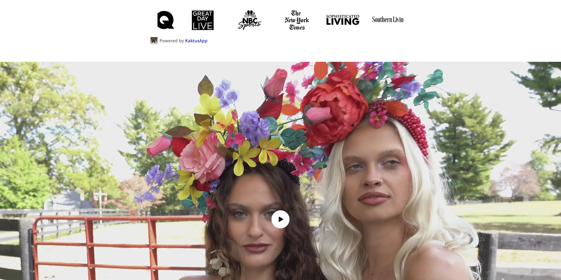 The Hat Doctor online shop, couture Kentucky Derby hats and fascinators